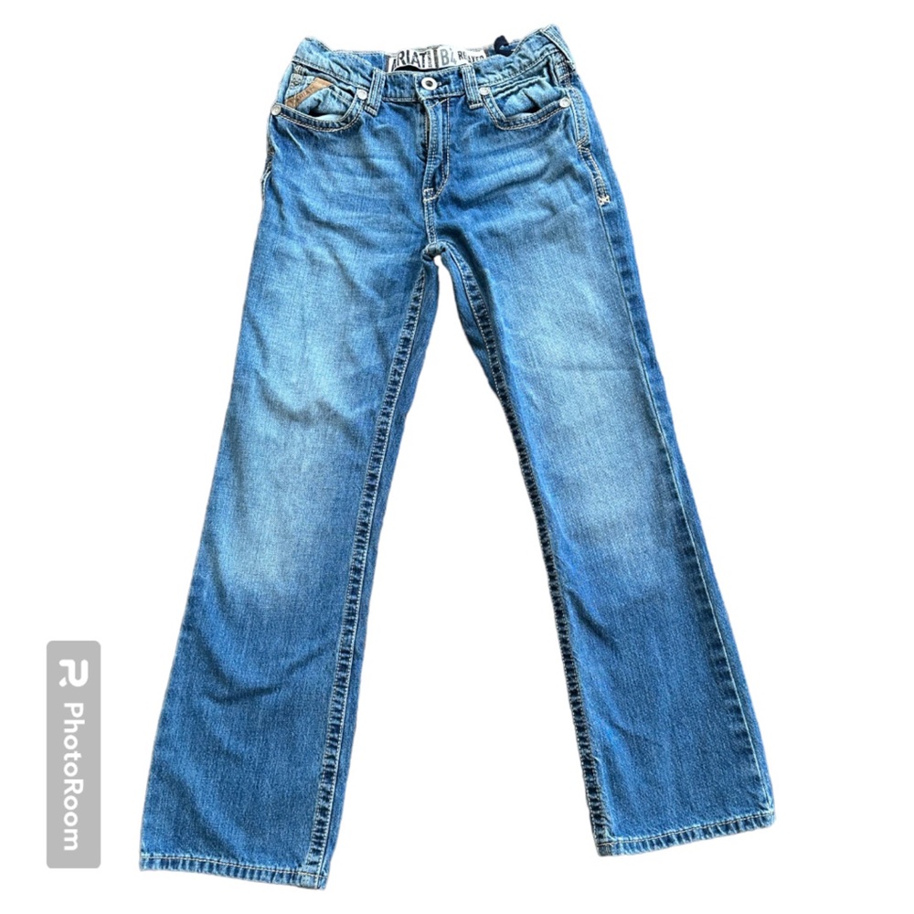 Boys Ariat B4 Relaxed Boundary Bootcut Jeans | Kids/Boys Size 14